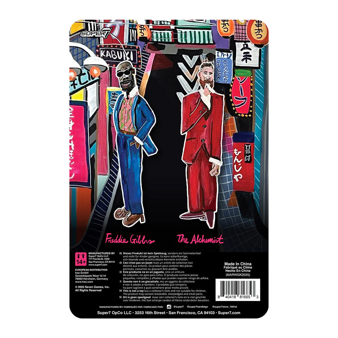 Alfredo 2 x Super 7 Action Figure Toy - 2 Pack - Image 2