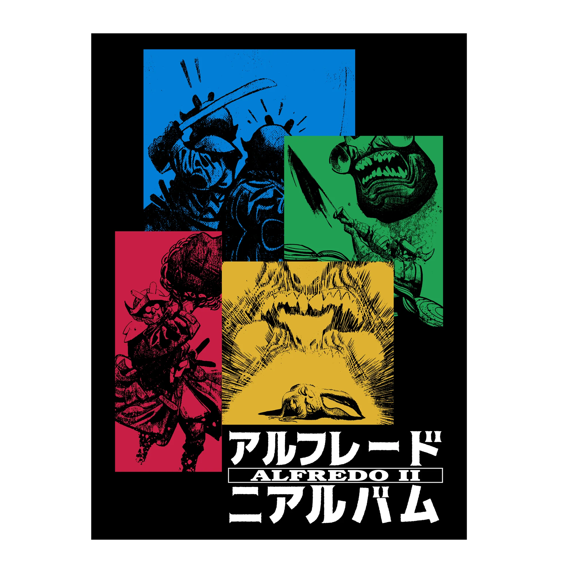 Alfredo Anime Wall Scroll